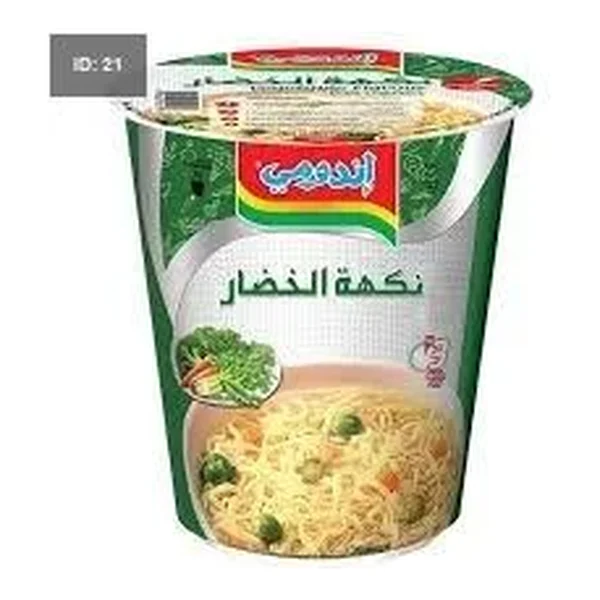 كاسة اندومي سعودي خضار