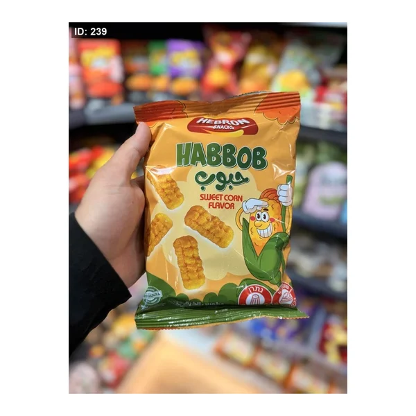 بمبا حبوب طعم الذرة